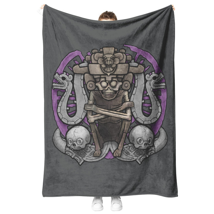 Mictlantecuhtli Lord of Death Blanket