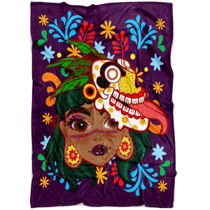 Mictlantecuhtli Daughter Blanket